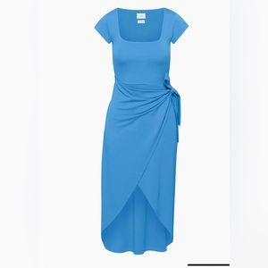 Wilfred Saturn Shortsleeve Midi Wrap Dress